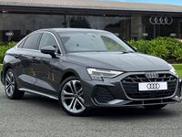 New Audi A3 S-Line 2026 Grey Sedan