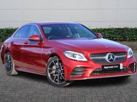 Used Mercedes C300 AMG line 2020 Red Sedan