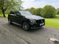 Usado Mercedes GLC250 AMG line 2018 Preto Carrinha
