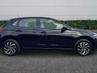 Used VW Polo Life 95 HP (69 kW) 2024 Black Hatchback