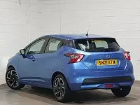 Used Nissan Micra Acenta 92 HP (67 kW) 2021 Blue Hatchback