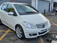 Used Mercedes A160 Avantgarde 2010 White Hatchback