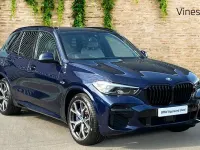 Used BMW X5 M Sport 394 HP (289 kW) 2022 Blue SUV