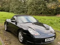 Used Porsche Boxster 228 HP (167 kW) 2004 Grey Cabriolet