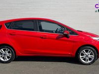 Used Ford Fiesta Zetec 82 HP (60 kW) 2016 Red