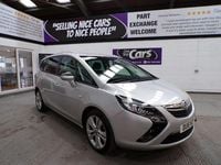 Used Vauxhall Zafira Tourer SRi 134 HP (98 kW) 2016 Silver MPV