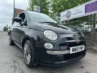 Used Fiat 500 S 69 HP (50 kW) 2015 Black Hatchback