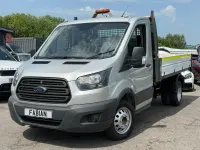 Used Ford Transit 130 HP (95 kW) 2018 Silver Van