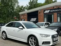 Used Audi A4 S-Line 2016 White Sedan