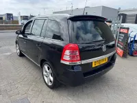 Used Vauxhall Zafira SRi 140 HP (102 kW) 2010 Black MPV