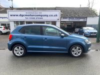 Used VW Polo Edition 90 HP (66 kW) 2017 Blue Hatchback