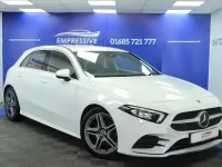 Used Mercedes A200 Executive 160 HP (117 kW) 2018 White Hatchback