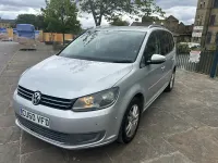 Used VW Touran SE 105 HP (77 kW) 2010 Silver MPV