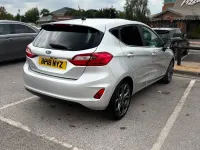 Used Ford Fiesta Titanium 2018 Silver Hatchback