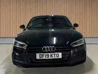 Used Audi A5 Black Edition 150 HP (110 kW) 2019 Brilliant black/brilliant black Coupe