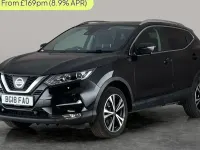 Used Nissan Qashqai N-Connecta 116 HP (85 kW) 2018 Black SUV