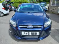 Used Ford Focus Zetec 125 HP (91 kW) 2012 Blue Estate