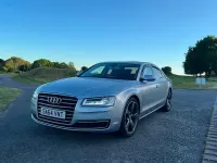Used Audi A8 Sport 258 HP (189 kW) 2015 Silver Sedan