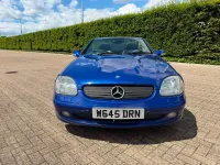 Used Mercedes SLK230 2000 Blue Cabriolet