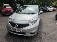Used Nissan Note Acenta 80 HP (58 kW) 2014 Silver Hatchback