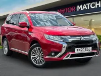 Begagnad Mitsubishi Outlander P-HEV 2020 Röd SUV