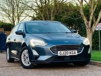 Begagnad Ford Focus Titanium 120 HK (88 kW) 2020 Blå Halvkombi