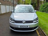 Usado VW Sharan SE 150 HP (110 kW) 2016 Prateado Monovolume