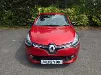 Used Renault Clio Dynamique 90 HP (66 kW) 2015 Red Hatchback