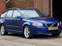 Used Volvo V50 SE 125 HP (91 kW) 2007 Blue Estate