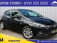 Used Vauxhall Astra Design Edition 136 HP (100 kW) 2019 Black Hatchback