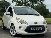Used Ford Ka Titanium 75 HP (55 kW) 2010 White Hatchback