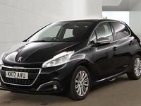 Used Peugeot 208 Allure 82 HP (60 kW) 2017 Black Hatchback
