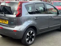 Używany Nissan Note N-TEC 90 KM (66 kW) 2012 Szary Hatchback