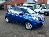 Used Nissan Micra Visia 2015 Blue Hatchback