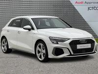 Used Audi A3 S-Line 147 HP (108 kW) 2023 White Sedan
