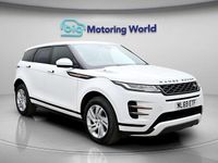 Used Land Rover Range Rover evoque R-Dynamic 182 HP (133 kW) 2019 White SUV