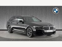 Used BMW 530 M Sport 282 HP (207 kW) 2022 Black Estate