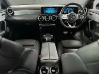 Usado Mercedes CLA200 AMG line 163 CV (119 kW) 2019 Negro Coupe