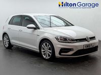 Used VW Golf VII R-line 150 HP (110 kW) 2018 White Hatchback