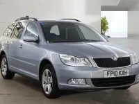 Used Skoda Octavia Elegance 160 HP (117 kW) 2010 Blue Estate