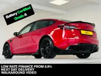 Used Tesla Model 3 Long Range AWD 366 kW (498 HP) 2021 Red Sedan