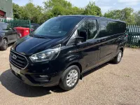 Used Ford Transit Custom Limited 130 HP (95 kW) 2022 Black Van