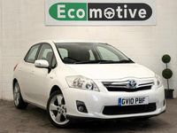 Used Toyota Auris Hybrid 2010 White Hatchback