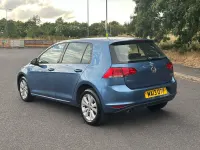 Used VW Golf VII SE 2013 Blue Hatchback