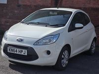Used Ford Ka 69 HP (50 kW) 2014 White Hatchback