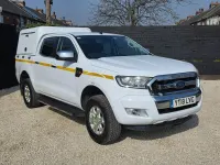 Begagnad Ford Ranger XLT 2018 Vit Pickup