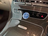 Used Mercedes C63 AMG Premium 2017 Designo cashmere white magno Cabriolet