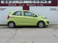 Used Kia Picanto 85 HP (62 kW) 2014 Green Hatchback