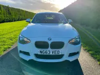 Used BMW 116 M Sport 136 HP (100 kW) 2014 White Hatchback
