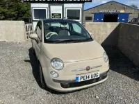 Used Fiat 500 Lounge 69 HP (50 kW) 2014 Beige Hatchback